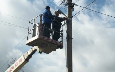 ФСЄ та партнери провели прес-тур у Самборі, продемонструвавши модернізовану систему вуличного освітлення