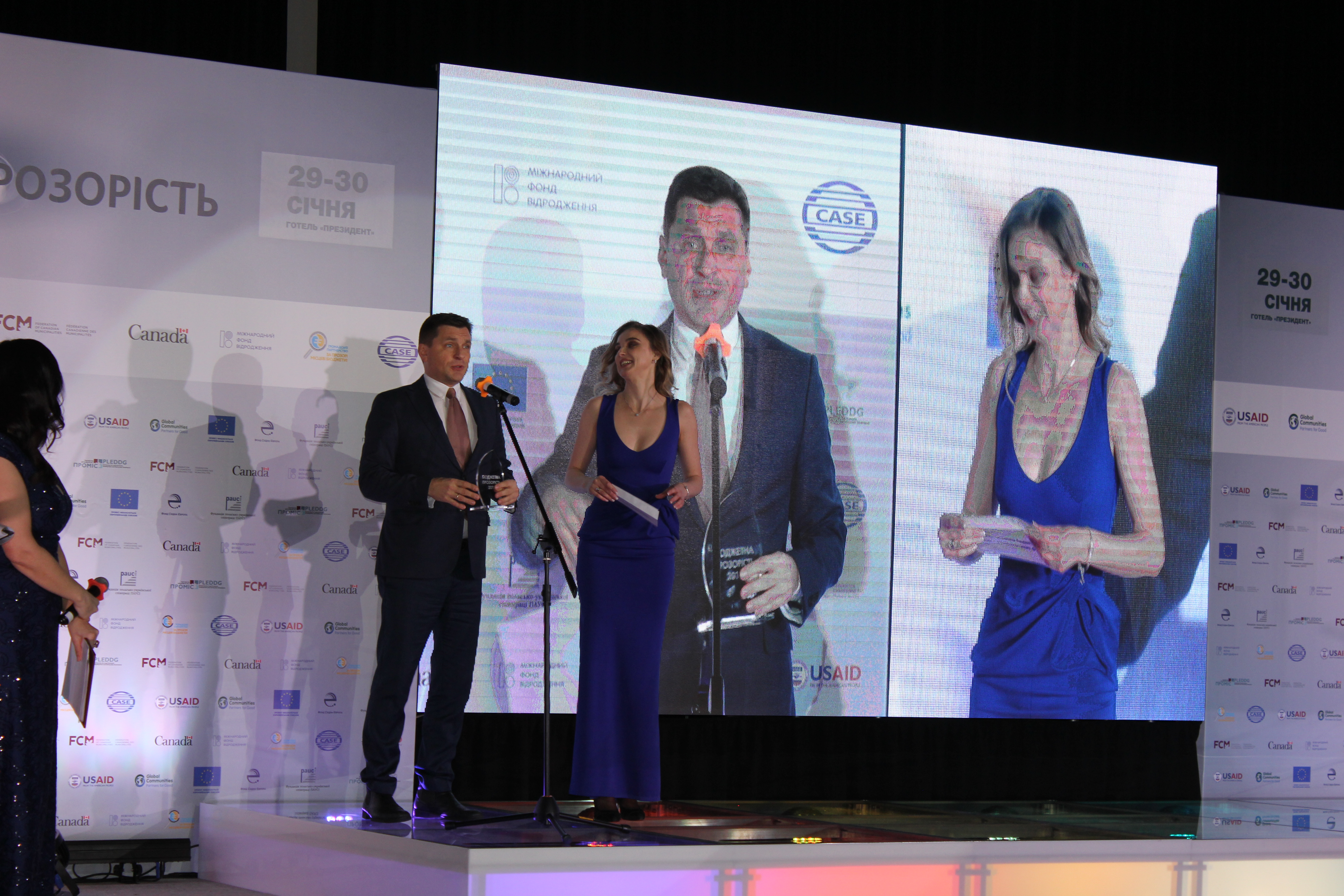 “Crystal of the Year” recognized the amalgamated communities and cities with the most transparent budget processes