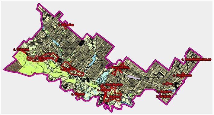 The land resources information system of the 10 model local urban development programs of the Local System Development Program has started