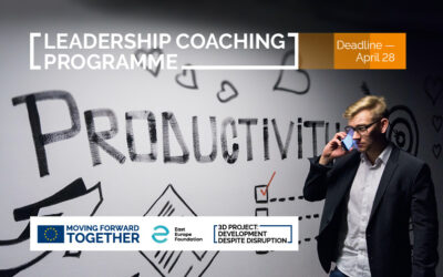 East Europe Foundation invites civil society activists to “pump” their leadership skills through coaching
