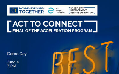 The winners of the “Act to Connect” Competition will be announced on June 4th