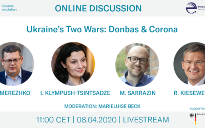 Запрошуємо народних депутатів до дискусії на тему: “Мирний процес та ситуація на Донбасі”