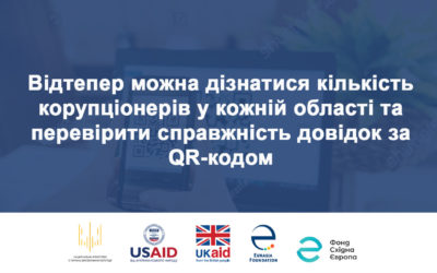 НАЗК отримала оновлений Реєстр корупціонерів